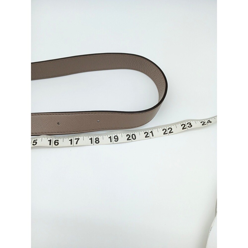 Marc Jacobs Recruit Nomad  Gray-Taupe Pebbled Leather Crossbody Bag-EUC - Picture 9 of 11
